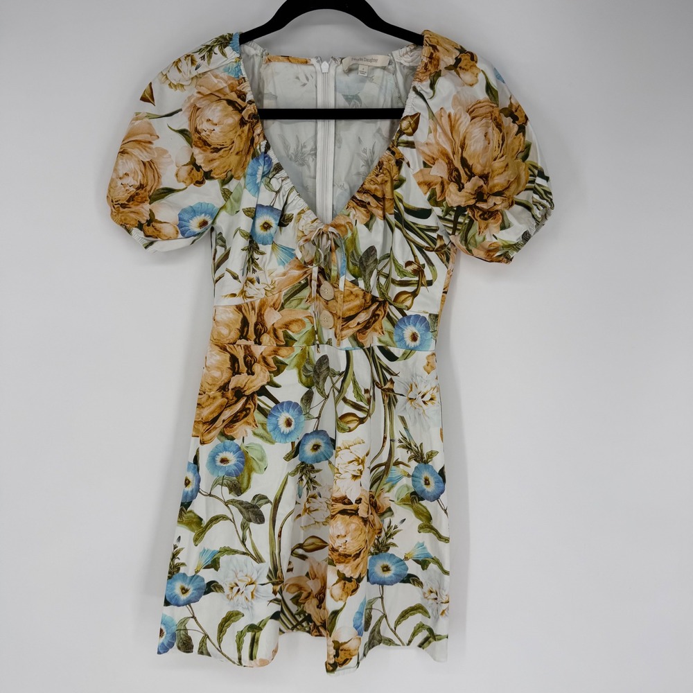 FAVORITE DAUGHTER THE BELOVED DRESS BOTANICAL TANGLE SZ 2 FLORAL FRENCH COUNTRY